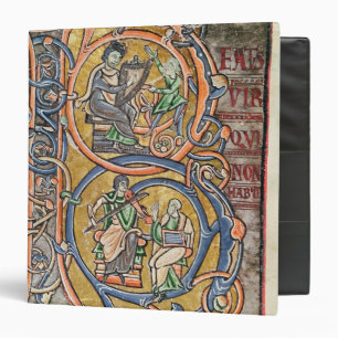 Historiated initial 'B' depicting King David Binder
