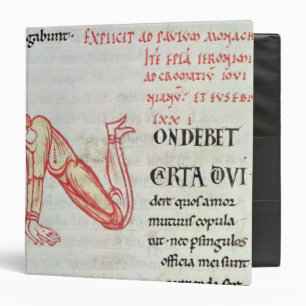 Historiated initial 'N' Binder
