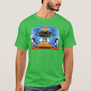 Historic 1970 Le Mans 917 Gulf Vintage Race Car 91 T-Shirt