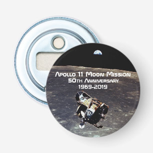 Historic Apollo 11 Moon Mission 50th Anniversary Bottle Opener