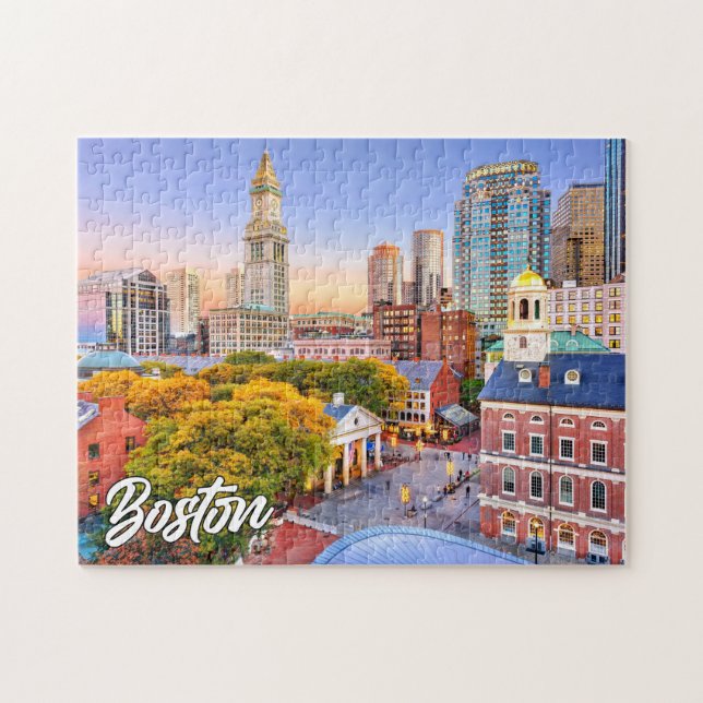 Historic Boston, Massachusetts, United States Jigsaw Puzzle (Horizontal)