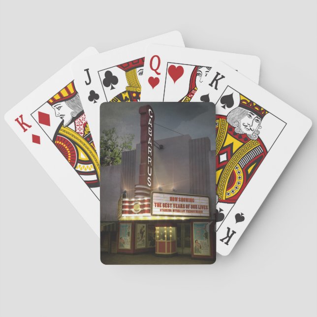 Historic Cabarrus Theatre Playing Cards (Back)