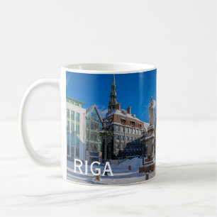 Historic city center in Riga, Latvia Coffee Mug