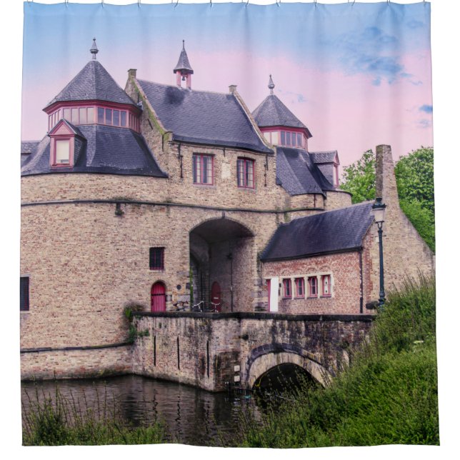 Historic city gate in Bruges (Front)