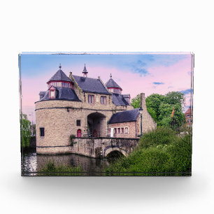 Historic city gate in Bruges Photo Block