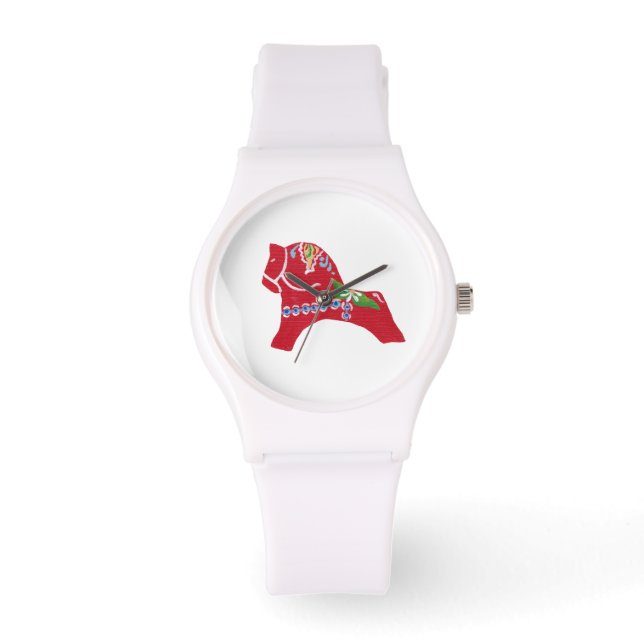 Historic Dala Horse Watch (Front)