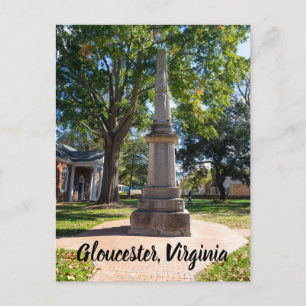 Historic District in Gloucester, Virginia Postcard