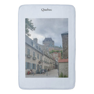 Historic district in Quebec City Bath Mat