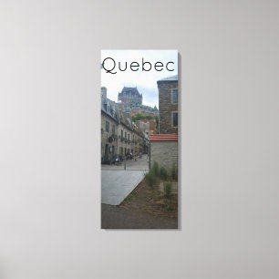 Historic District in Quebec city Canvas Print