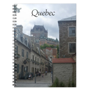 Historic district in Quebec City Notebook