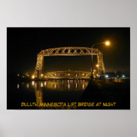 Historic Duluth Minnesota Lift Bridge