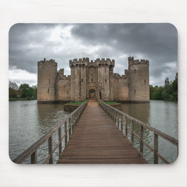 Historic English Castles Bodiam Castle Sussex Mouse Pad (Front)