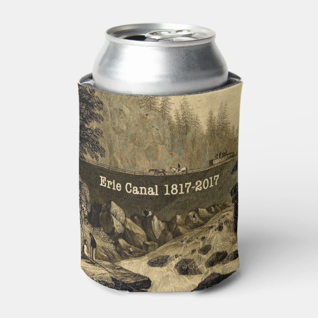 Historic Erie Canal Bicentennial Years Can Cooler (Can Front)