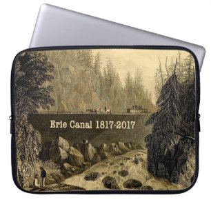 Historic Erie Canal Bicentennial Years Laptop Sleeve