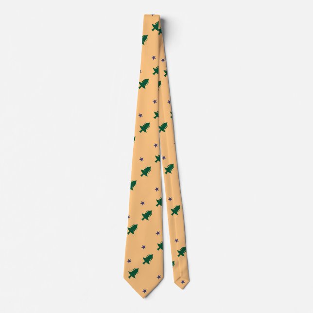 Historic Flag of Maine (1901–1909) Tie (Front)