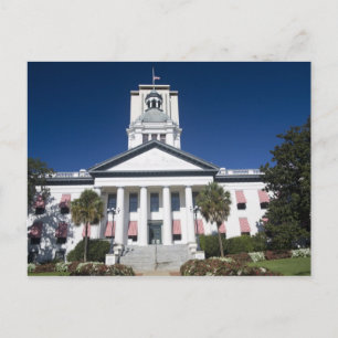 historic florida capital building postcard