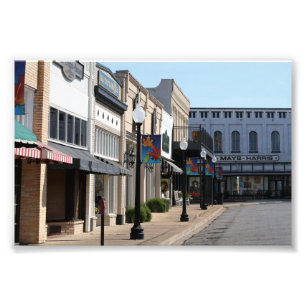 Historic Henderson, Texas Photo Print