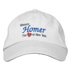 Historic Homer-Heart of New York Embroidered Cap