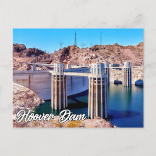Historic Hoover Dam, Nevada, USA Postcard