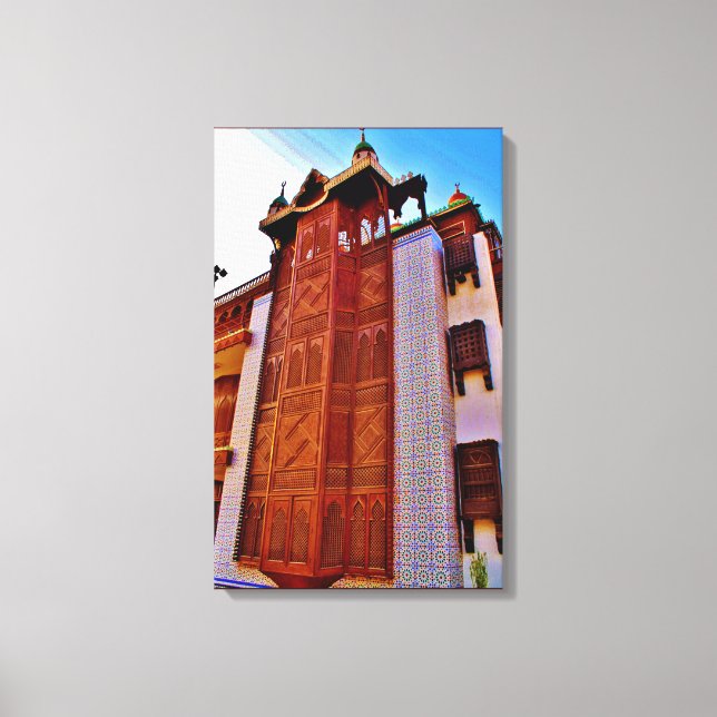 Historic House Canvas Print (Front)