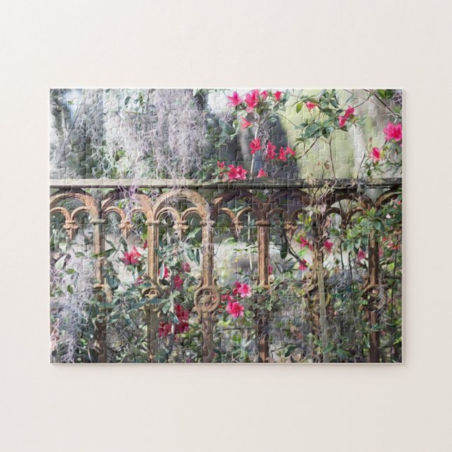 Historic Iron Gate Savannah Puzzle (Horizontal)