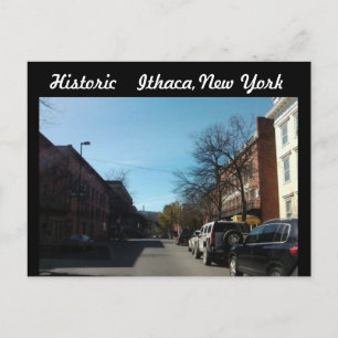 HISTORIC ITHACA, NEW YORK postcard