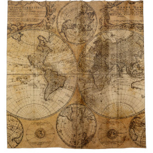 Historic Journey: 1746 World Map