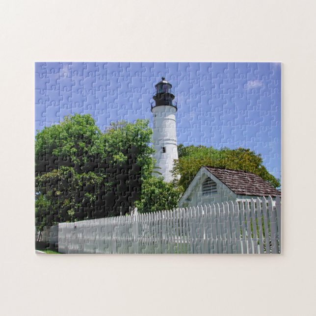 Historic Key West, Florida Lighthouse Jigsaw Puzzle (Horizontal)