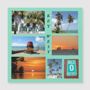 Historic Key West, Florida magnetic card