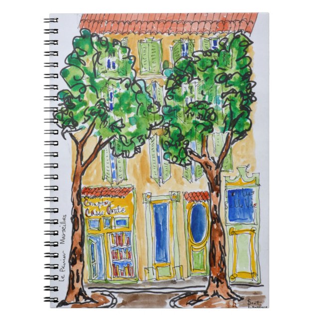 Historic Le Panier | Marseille, France Notebook (Front)