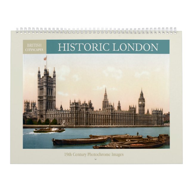 Historic London Cityscapes 2026 Calendar (Cover)