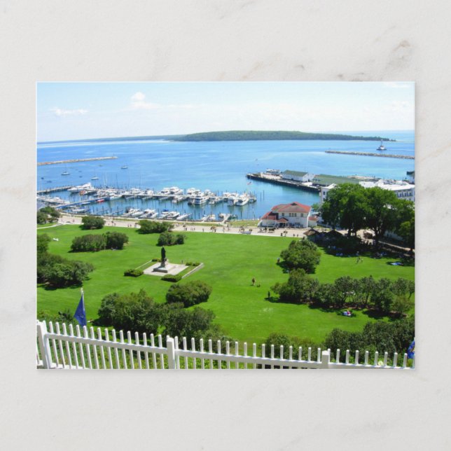 Historic Mackinac Island Postcard (Front)