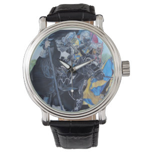 historic medieval knights jousting on horses watch