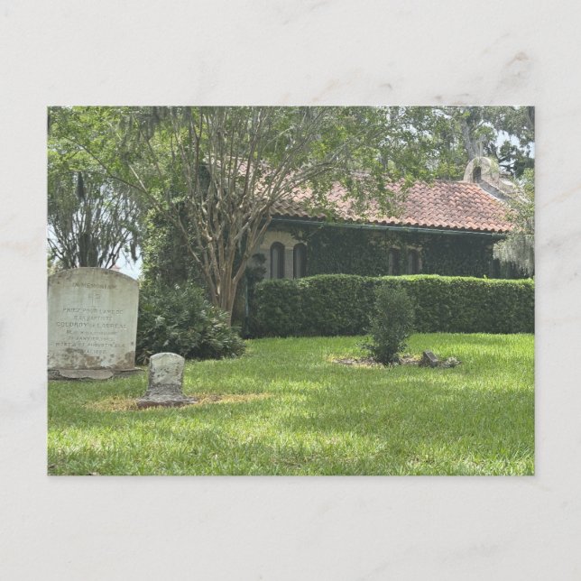 Historic Memorial Stone Postcard (Front)