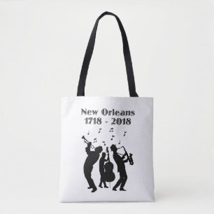Historic New Orleans Tricentennial Tote Bag