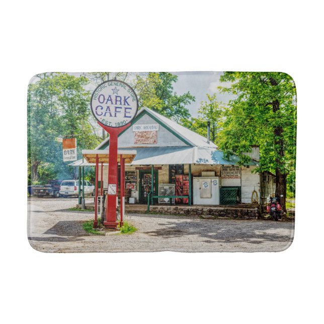 Historic Oark General Store Bath Mat (Front)
