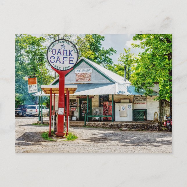 Historic Oark General Store Postcard (Front)