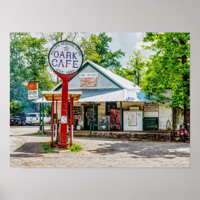Historic Oark General Store Poster (Front)