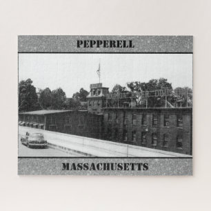 Historic Paper Mill in Pepperell Massachusetts Jigsaw Puzzle