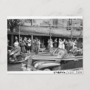 Historic photo of Yuri Alekseyevich Gagarin Postcard