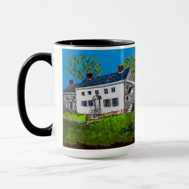 Historic Plymouth Meeting mug Sam Livezey Store (Left)