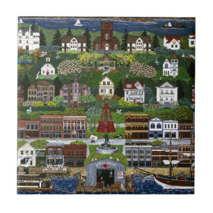 Historic Port Townsend, Washington Tile