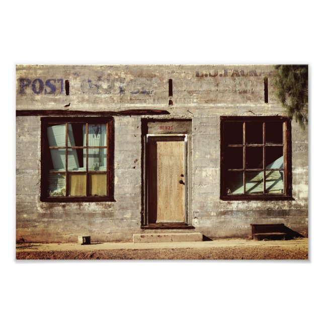 Historic Post Office in Kelso California Photo Print (Front)