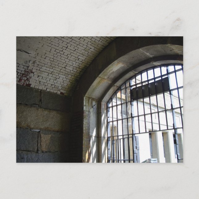 Historic Prison Cell Postcard (Front)