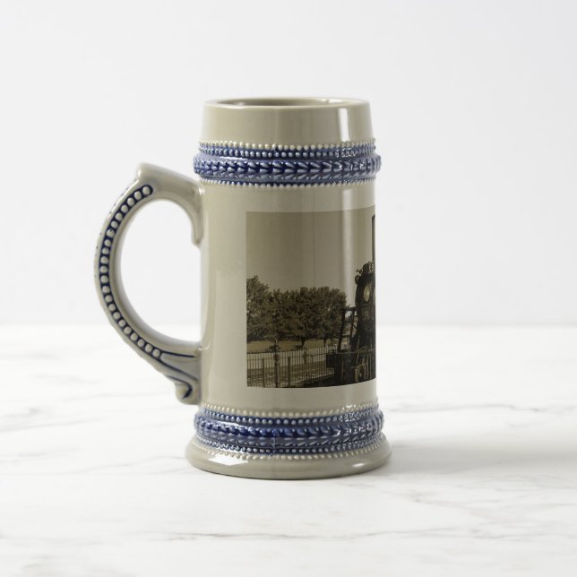 Historic Railroad Beer Stein (Left)