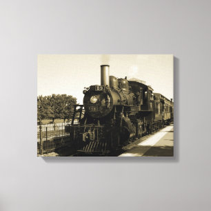 Historic Railroad Canvas Print