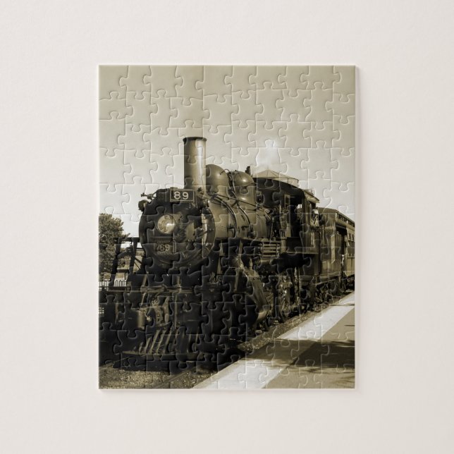 Historic Railroad Jigsaw Puzzle (Vertical)