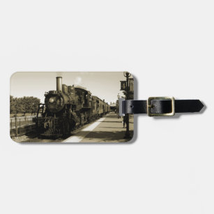 Historic Railroad Luggage Tag