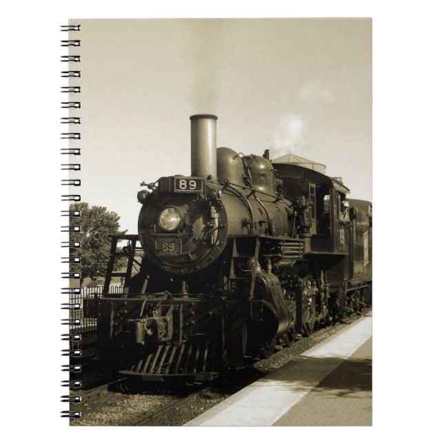 Historic Railroad Notebook (Front)