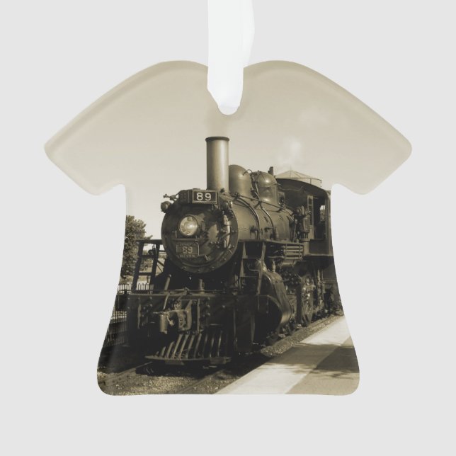 Historic Railroad Ornament (Front)